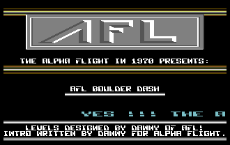 AFL Boulder Dash