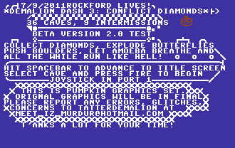 Demalion Dash 03 Conflict diamonds! (beta)