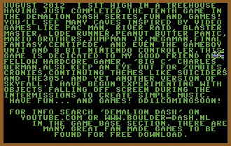 Demalion Dash 10 Fun and Games!