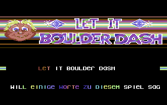 Let it Boulder Dash