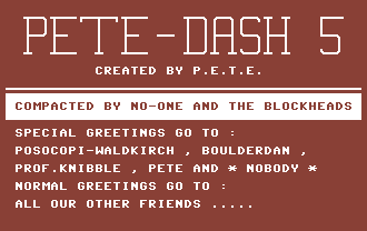 P.E.T.E. Dash 05